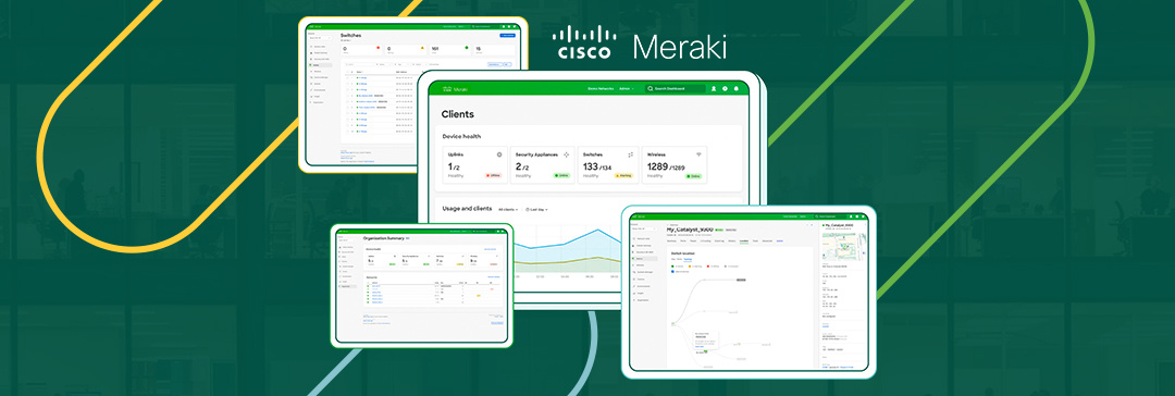 7 funciones del Dashboard de Meraki para facilitar la gestión de redes